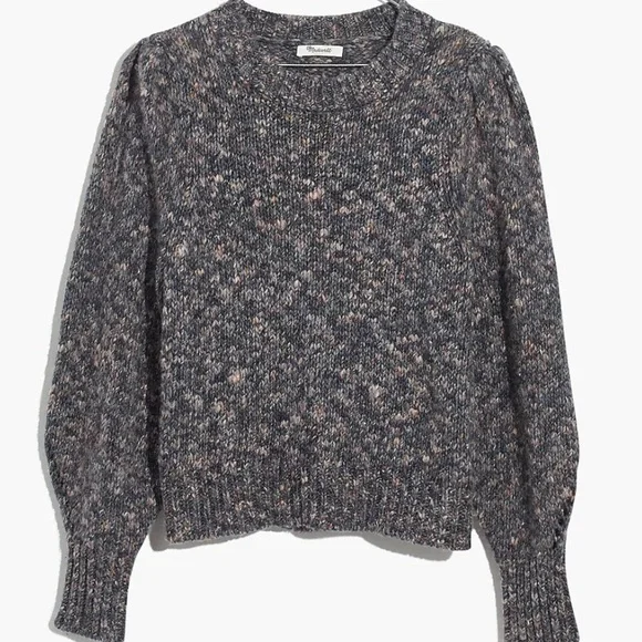 SOLD Madewell Pleat Shoulder Pullover Sweater XXS - Picture 4 of 15